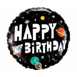 Balon foliowy z helem 80565 Kosmos 18 cali