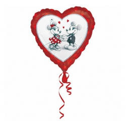 Balon foliowy z helem 80402 Miki i Mini 18 cali
