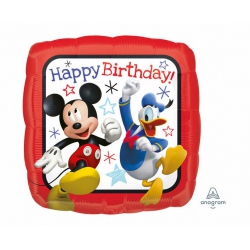Balon foliowy z helem 62252 Happy Birthday Disney 18 cali