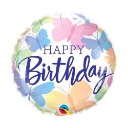 Balon foliowy z helem 32725 happy birthday 18 cali