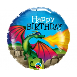 Balon foliowy z helem 33074 happy birthday 18 cali