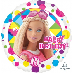 Balon foliowy z helem 06546 Barbie 18 cali