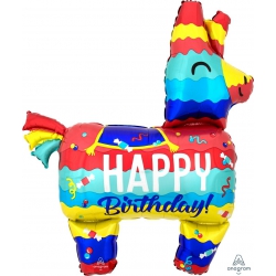 Balon foliowy z helem 79861 Piniata 73x83 cm