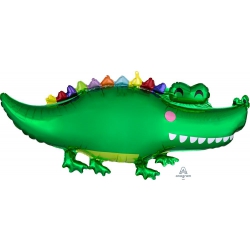Balon foliowy z helem 12230 krokodyl 106x42 cm