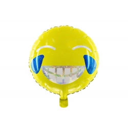 Balon foliowy z helem 79533 emotikon uśmiech 45 cm