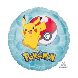 Balon foliowy z helem 63327 Pokemon 18 cali