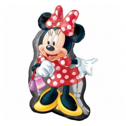 Balon foliowy z helem 63740 Minnie Mouse 48x81 cm