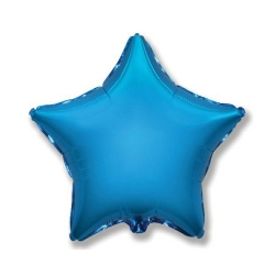 Balon z helem FX gwiazda niebieska 66649 18 cali