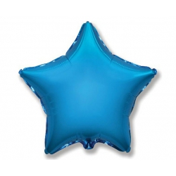 Balon z helem FX gwiazda niebieska 66649 18 cali