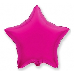 Balon z helem FX gwiazda różowa c. 26428 18 cali