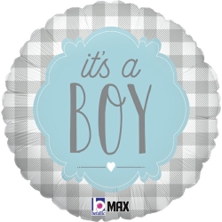 Balon foliowy z helem 69818 Its a Boy  18 cali