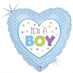 Balon foliowy z helem 68983 Its a Boy  18 cali