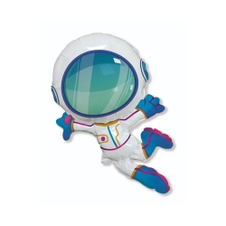 Balon foliowy z helem 12447 Astronauta  96 x 57 cm
