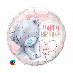 Balon foliowy z helem 92750 Happy Birthday 18 cali
