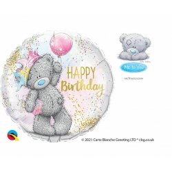 Balon foliowy z helem 92699 Happy Birthday 18 cali