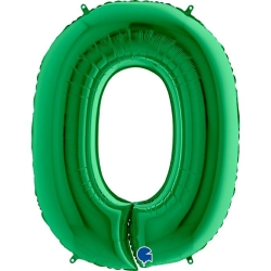 Cyfra zielona 0 grabo 102 cm 60308