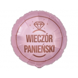 Balon foliowy z helem 66095 Wieczór  Panieński 18 cali