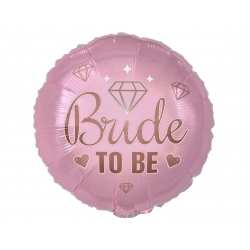 Balon foliowy z helem 66101 Bride To Be  18 cali