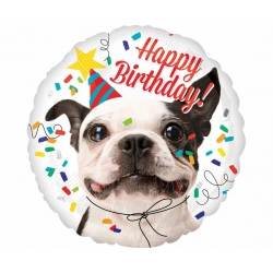 Balon foliowy z helem 40187 Happy Birthday 18 cali
