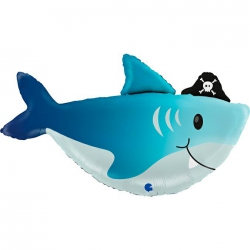 Balon foliowy z helem 21336 Rekin 74x42 cm