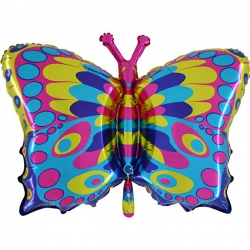 Balon foliowy z helem 01967 Motyl  86 cm