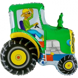 Balon foliowy z helem 12229 Traktor 76 cm