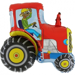 Balon foliowy z helem 22228 Traktor 76 cm