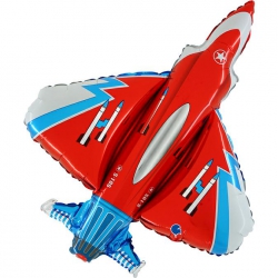 Balon foliowy z helem 02100 Samolot 79 cm