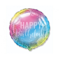 Balon foliowy z helem 12676 Happy Birthday 18 cali