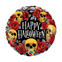 Balon foliowy z helem 49839 Happy Halloween 18 cali