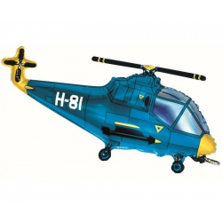 Balon foliowy z helem 09386 Helikopter 57x99 cm