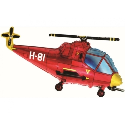 Balon foliowy z helem 09409 Helikopter 57x99 cm