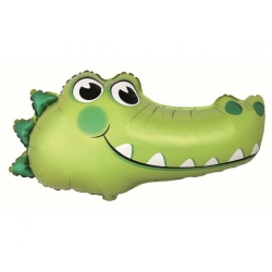 Balon foliowy z helem 15134 Krokodyl 42x79 cm