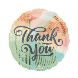 Balon foliowy  z helem 58658 Thank You 17 cali