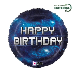 Balon foliowy z helem 64724 Happy Birthday 18 cali
