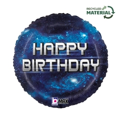 Balon foliowy z helem 64724 Happy Birthday 18 cali