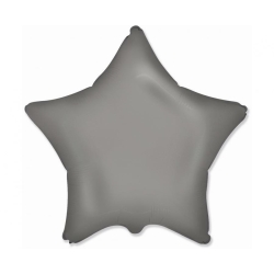 Balon z helem FX gwiazda srebrna 31974 matowa 18 cali
