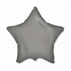 Balon z helem FX gwiazda srebrna 31974 matowa 18 cali
