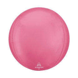 Balon foliowy z helem 70810 Kula Różowa 15 cali