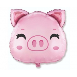Balon foliowy z helem 11648 Świnka 60 cm
