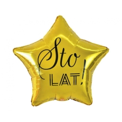 Balon foliowy z helem 70740 Sto Lat 19 cali