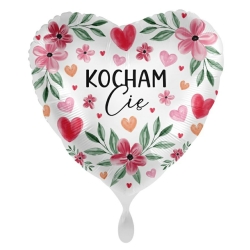 Balon foliowy z helem 82629 Kocham Cię 17 cali