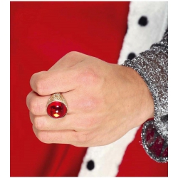 Pierścień z rubinem 17588