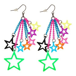 Kolczyki Disco Gwiazdki 28138