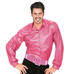 Pasek Disco Różowy 04626