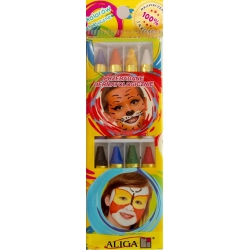 Kredki do malowania twarzy 8 szt. 49151