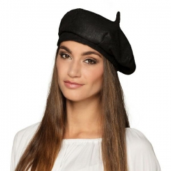 Beret Francuza czarny 62000