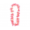 Naszyjnik hawajski różowy 15339 z koralikami