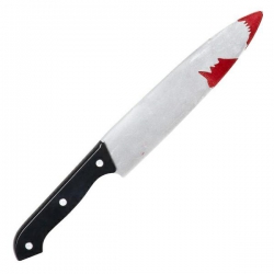 Nóż zakrwawiony  30 cm 72245