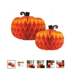 Dekoracja Dynie Wiszące  2 szt. 15453